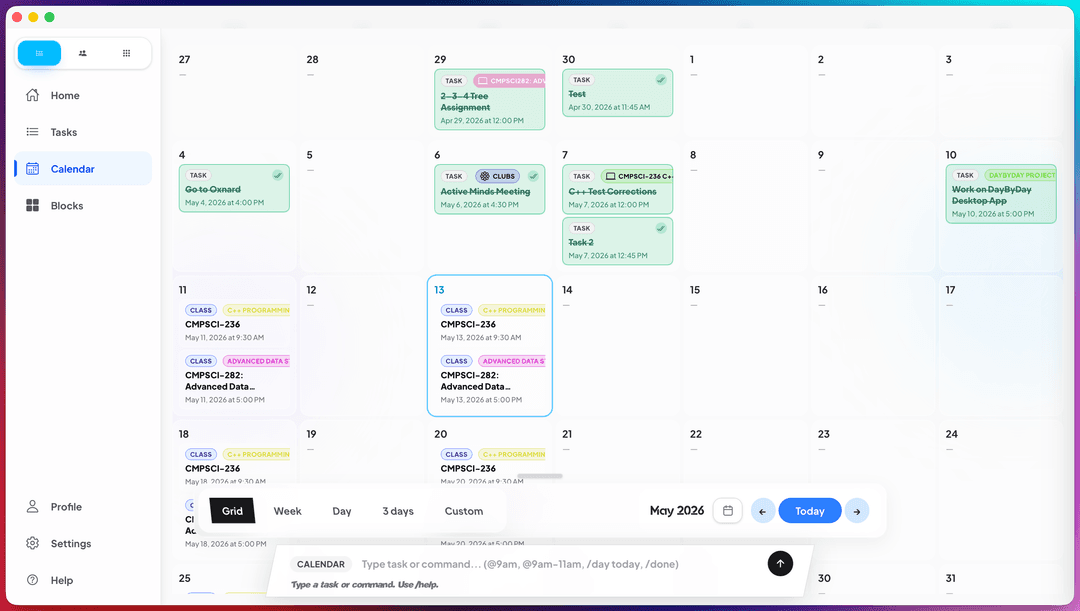 CalendarPreview